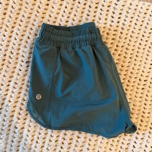 Lululemon Teal Activewear Shorts